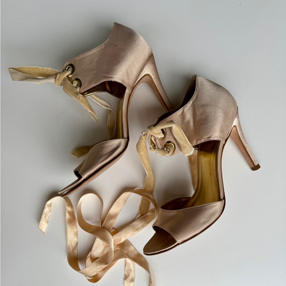 🎀 Coquette Bow Heels Balletcore 🎀 Bebe 7